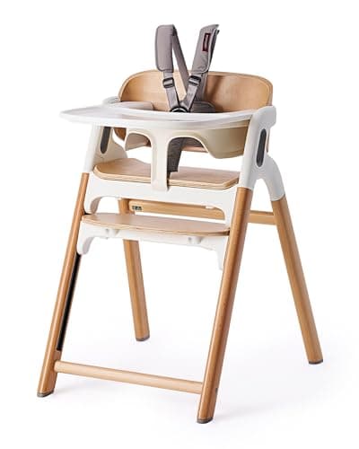 Momcozy DinerPal Wooden High Chair for Babies, Toddlers & Adults Up…