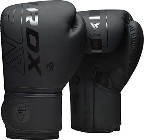 RDX Boxing Gloves, Pro Training Sparring, Maya Hide Leather, Muay Thai MMA Kickboxing, Men Women Adult, Heavy Punching Bag Focus…