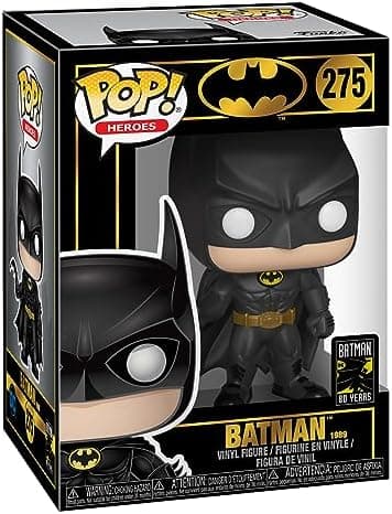 Funko Pop Heroes: Batman 80th - Batman - (1989),Multicolor, Standard - DC Comics - Collectable Vinyl Figure - Gift Idea…