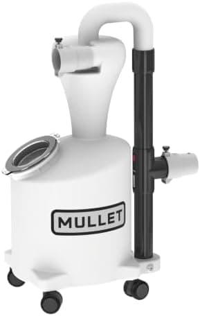 Mullet High-Speed Cyclone Dust Collector for Shop Vacuum - Sawdust Separator, Dust Collectors for Woodworking, Garage, Hobbyist…