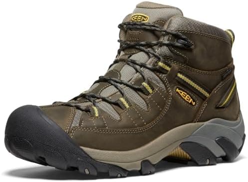 KEEN Men's Targhee 2 Mid Height Waterproof Hiking Boots Leather Working Group