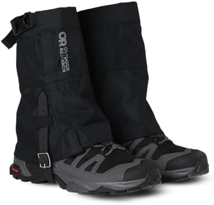 Outdoor Research Rocky Mountain Low Gaiters II | Water Resistant, Durable Leg Protection for Hiking Trails
