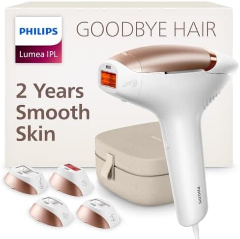 Philips Lumea IPL — Salon-Like Laser Hair Removal for Women, Permanent Hair Reduction Device At Home for Face…