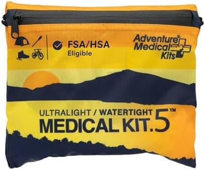 Adventure Medical Kit Ultralight/Watertight Medical Kit .5 - Up to 2 People, Up to 2 Days - Includes…