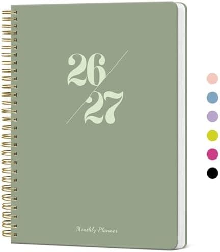 Monthly Planner 2026-2027, 18 Months Calendar Planner 2026-2027, Runs…