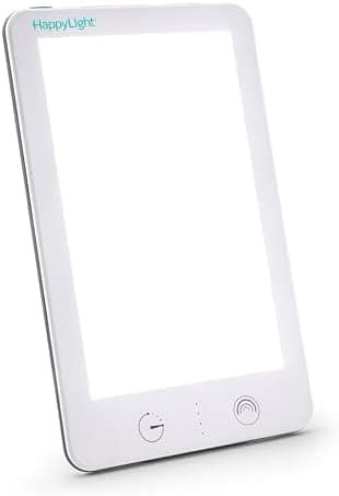 Verilux HappyLight Lumi Plus - Light Therapy Lamp with 10,000 Lux, UV-Free, LED Bright White Light with…