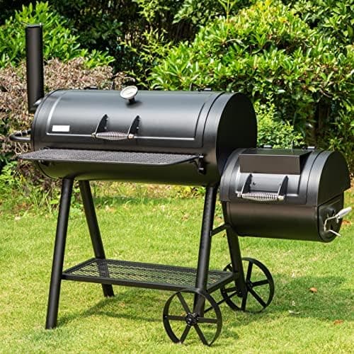 Sophia & William Heavy-Duty Charcoal Outdoor Smoker Grills, Extra…