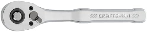 CRAFTSMAN Low Profile Ratchet, 1/4 Inch Drive, 72 Tooth (CMMT86721)