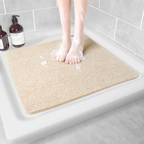 Hargiis Non Slip Bath Mat, Anti Slip Shower Mat, Quick Drying Bath…