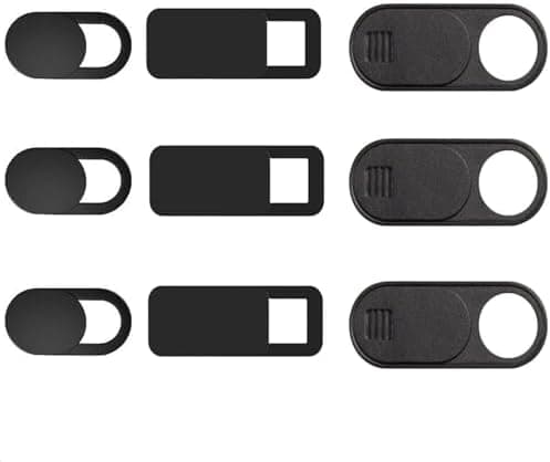 JOS California 9 Pack(3 Large + 3 Medium + 3 Small) 0.03 inch Ultra Thin Webcam Cover Slide Camera Blocker Protect Your Privacy…