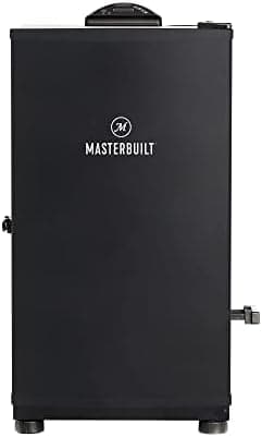 Masterbuilt® 30-inch Digital Electric Vertical BBQ Smoker with Side Wood Chip Loader, Chrome Racks and 710 Cooking Square Inches…