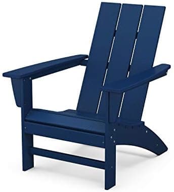 Polywood Modern Adirondack Chair – All-Weather Outdoor Lawn Adirondack Chairs – HDPE…