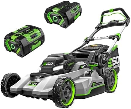 EGO POWER+ Cordless Electric Lawn Mower, Self-Propelled, Includes 56V 7.5Ah Battery and Rapid Charger (LM2135SP) Plus Extra 5.0Ah…