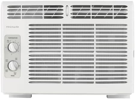 Frigidaire 5,000 BTU Window-Mounted Air Conditioner, Cools Up to 150 Sq. Ft., Quiet Operation, Effortless…