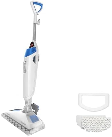 BISSELL Steam Mop 1940A PowerFresh Floor Steam Cleaner for Hard Wood & Tile with Natural Sanitization, Easy…