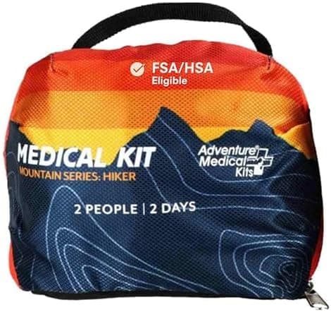 Adventure Medical Kits Mountain Series Medical Kit - Hiker - Emergency Medical First Aid Kit - for 2 People…