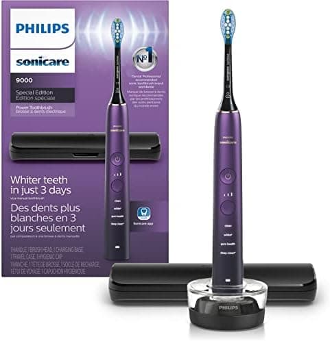 Philips Sonicare DiamondClean 9000 Electric Toothbrush - Sonic Toothbrush with App, Pressure…