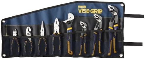 IRWIN Tools VISE-GRIP GrooveLock Pliers Set, 8 Piece, 2078712