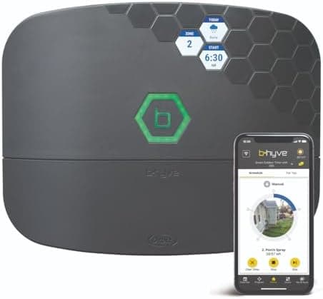 Orbit B-hyve XR Smart Sprinkler Timer - 8-Zone - WiFi-Enabled Indoor/Outdoor Irrigation Controller…