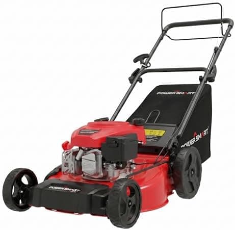 PowerSmart 21" Self-Propelled Gas Lawn Mower | 170cc OHV Engine |…