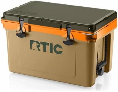 RTIC Ultra-Light Hard Cooler Insulated Portable Ice Chest Box for Drink, Beverage, Beach, Camping, Picnic…