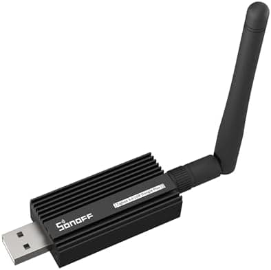 SONOFF Zigbee 3.0 USB Dongle Plus-E Gateway, Universal Wireless Zigbee USB Adapter with Antenna for Home…