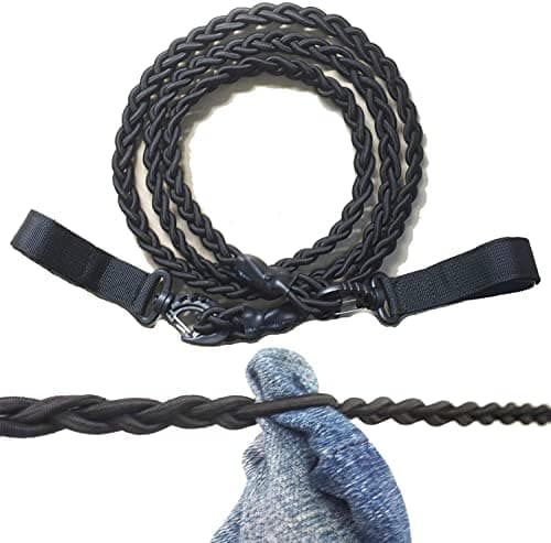 Tri-Braided Cord Clothes Line, Clothes Drying Rope Portable Travel Clothesline for Indoor Outdoor Laundry…