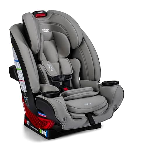 Britax One4Life All-in-One Car Seat, Up to 10 Years of Use, Rear Facing, Forward Facing, & Booster Modes, Extended Rear-Facing…