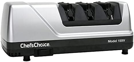 Chef’sChoice 15XV EdgeSelect Professional Electric Knife Sharpener with 100-Percent Diamond…