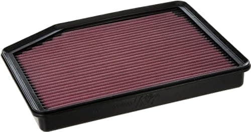 K&N High-Flow Original Lifetime Engine Air Filter: Increase Power…