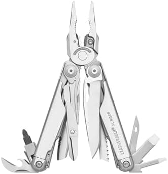 Leatherman Surge, 21-in-1 Heavy-Duty Multi-tool for Work, Home, Garden, DIY & Auto, Stainless Steel