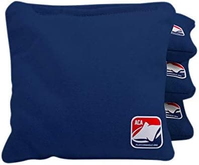 ACA Daily 66x Regulation Cornhole Bags Weather Resistant Resin Filled 6x6 Set of 4