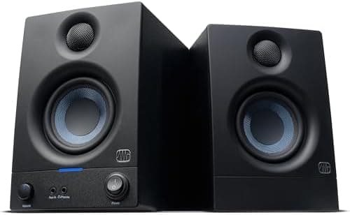 PreSonus Eris 3.5 Studio Monitors, Pair — Powered, Active Monitor Speakers for Near Field Music Production…