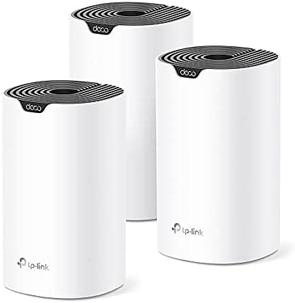TP-Link Deco S4 Mesh AC1900 WiFi System - Up to 5,500 Sq.ft. Coverage, Replaces WiFi Router and Extender, Gigabit Ports, Works…