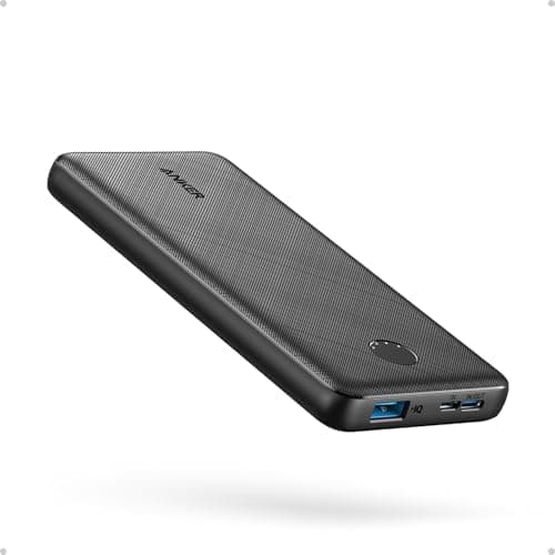 Anker Power Bank(PowerCore 10K), Compact Travel-Ready 10,000mAh Battery Pack with PowerIQ Charging Technology, 5V/3A High-Speed…