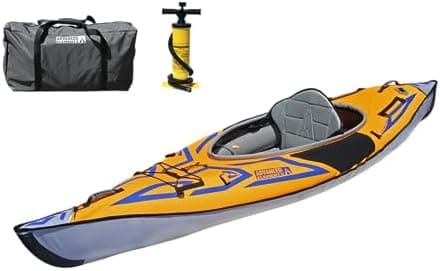 Advanced Elements - AdvancedFrame Sport Inflatable Kayak - Lightweight Day Touring Kayak with Bag…