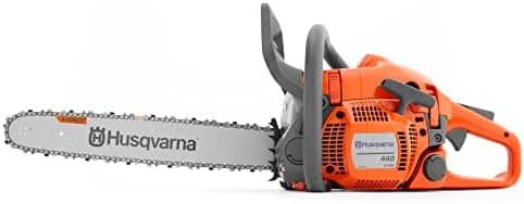 Husqvarna 440 Gas Chainsaw, 40-cc 2.4-HP, 2-Cycle X-Torq Engine, 18 Inch Chainsaw with Smart Start, For Wood Cutting and Tree…