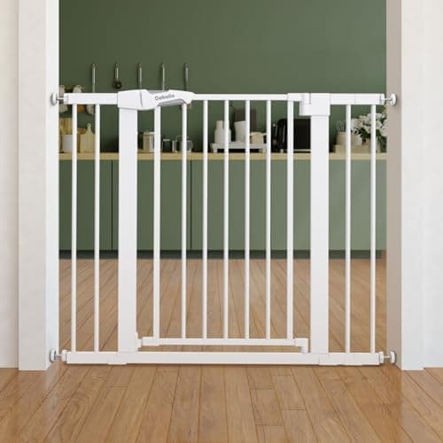BABELIO Safety Gate Door Fits for Stairs, Narrow and Wide Doorways…