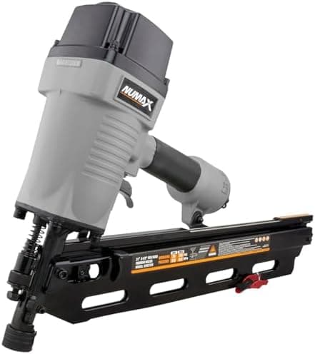NuMax SFR2190 Pneumatic 21 Degree 3-1/2" Framing Nailer
