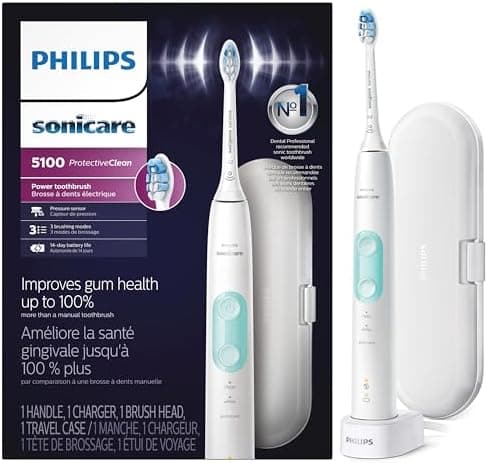 Philips Sonicare ProtectiveClean 5100 Rechargeable Electric…