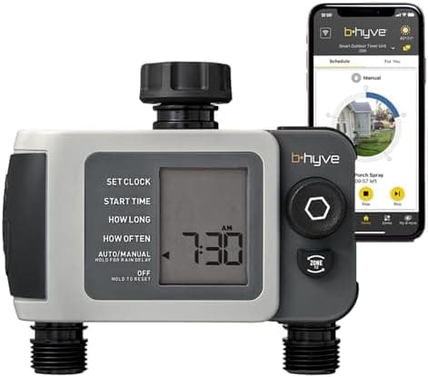 Orbit B-hyve XD 2-Port Smart Hose Watering Timer - Features Dual Outlet Irrigation Control - App Controlled Watering Timer with…