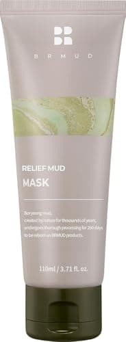 BRMUD Relief Mud Mask - Celeb's Choice Face & Body Exfoliator Clay Mask - Hydrating & Moisturizing Excess Sebum & Deep Pore…