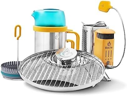 BioLite CampStove 2+ Wood Burning, Electricity Generating & USB Charging Camp Stove