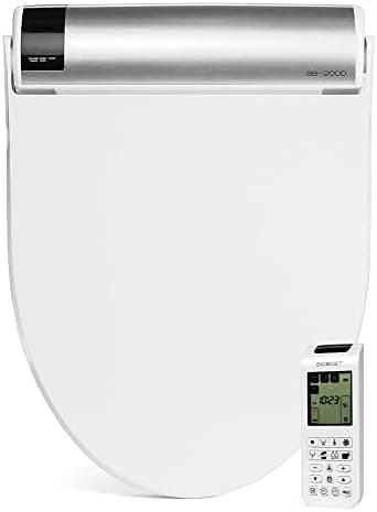 Bio Bidet BB2000 Bliss Electric Bidet Toilet Seat, Warm Water with Air Dryer, Heated Seat with Sensor and…