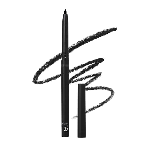 e.l.f. No Budge Retractable Eyeliner, Creamy, Ultra-Pigmented & Waterproof, Creates Bold & Defined Lines…
