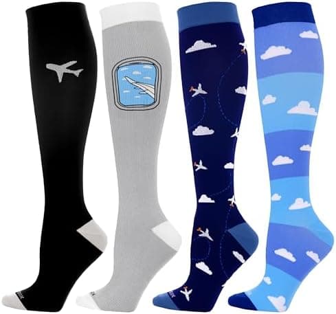 LEVSOX Compression Socks Women and Men, 20-30mmHg, Best for Nurses, Travel, Pregnancy