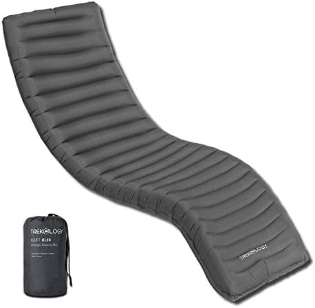 TREKOLOGY UL80 Ultralight Sleeping Pad – Inflatable Camping Sleeping Pad - 40D Nylon Compact Hiking Mat – Lightweight Air…