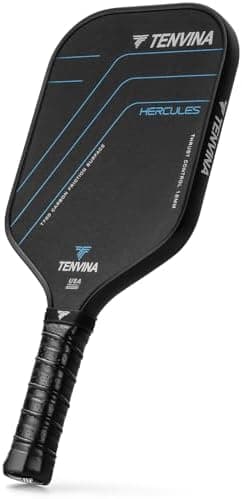TENVINA Pickleball Paddles, Multi-Layer T700SC Textured Carbon Fiber Pickleball Paddle, Pickle Ball Paddle with Strong Spin &…