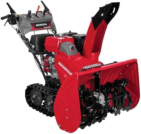 Honda HSS1332 31.9-Inch Two Stage Snow Blower with Electric Start and Track Drive, Clears Up to 2750 Pounds per Minute with…