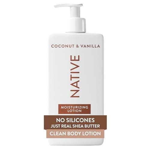Native Body Lotion, Coconut & Vanilla, 48-Hour Hydration for Dry & Sensitive Skin, Made with Plant-Based Moisturizers like Shea…